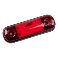 Указатель габарита (маркерный) 160 3 LED красный SAMSUNG 12-24V