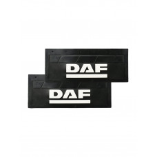 Брызговики (резина) 660х270мм DAF (белая надпись) Брызговики (резина) 660х270мм DAF (белая надпись) купить