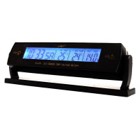 Термометр, часы, вольтметр VST 7013V 12-24V