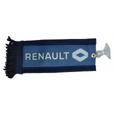Вымпел 150х60мм эко-кожа Renault синий купить