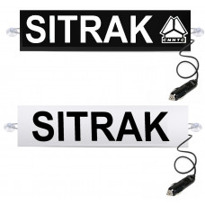 Табличка светящаяся SITRAK 24V (Двухстороняя со штекером) купить